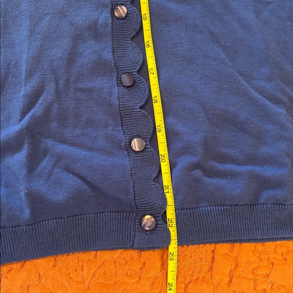 NWT Talbots Charming Scalloped Cardigan Small - Picture 14 of 14